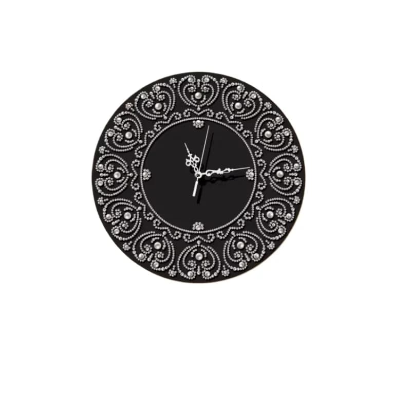 Living room creative wall clock dining room wall hanging light luxury clock desktop decorative painting ornament