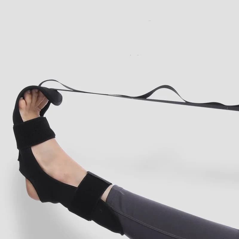 Fascia elastica per legamenti elastici con tutore di supporto per caviglia regolabile per la correzione della caduta del piede Yoga
