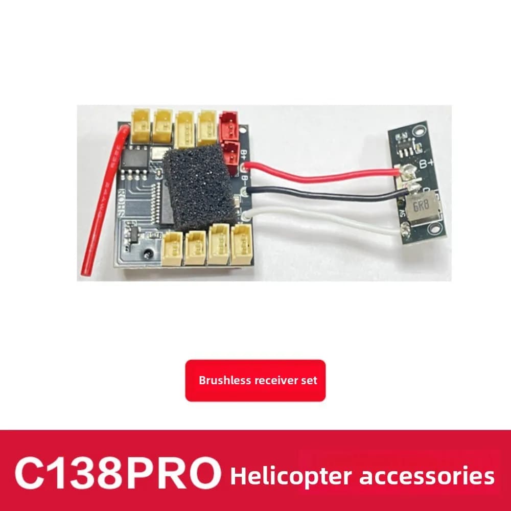 Elicottero RC in Plastica con Accessori Completi, Multi-stile, 6 Canali, Motore Coda, Alloggiamento, Ala Coda, Batteria, Carrello di Atterraggio