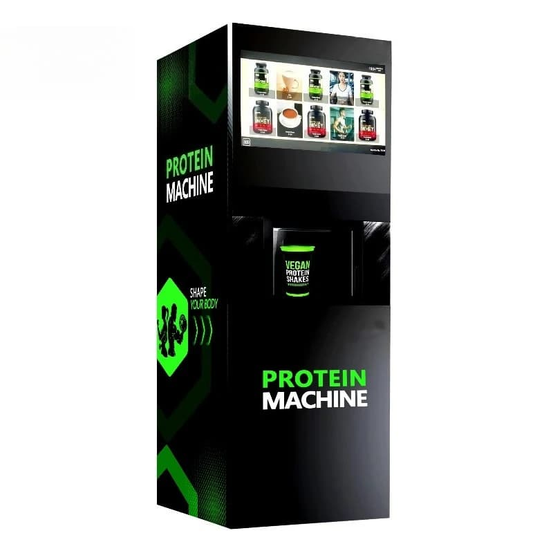 Customized Powder Protein Automatic Distributor for Commercial and Fitness Use, Hot and Cold Drinks Automatic Distributor with Cloud Management