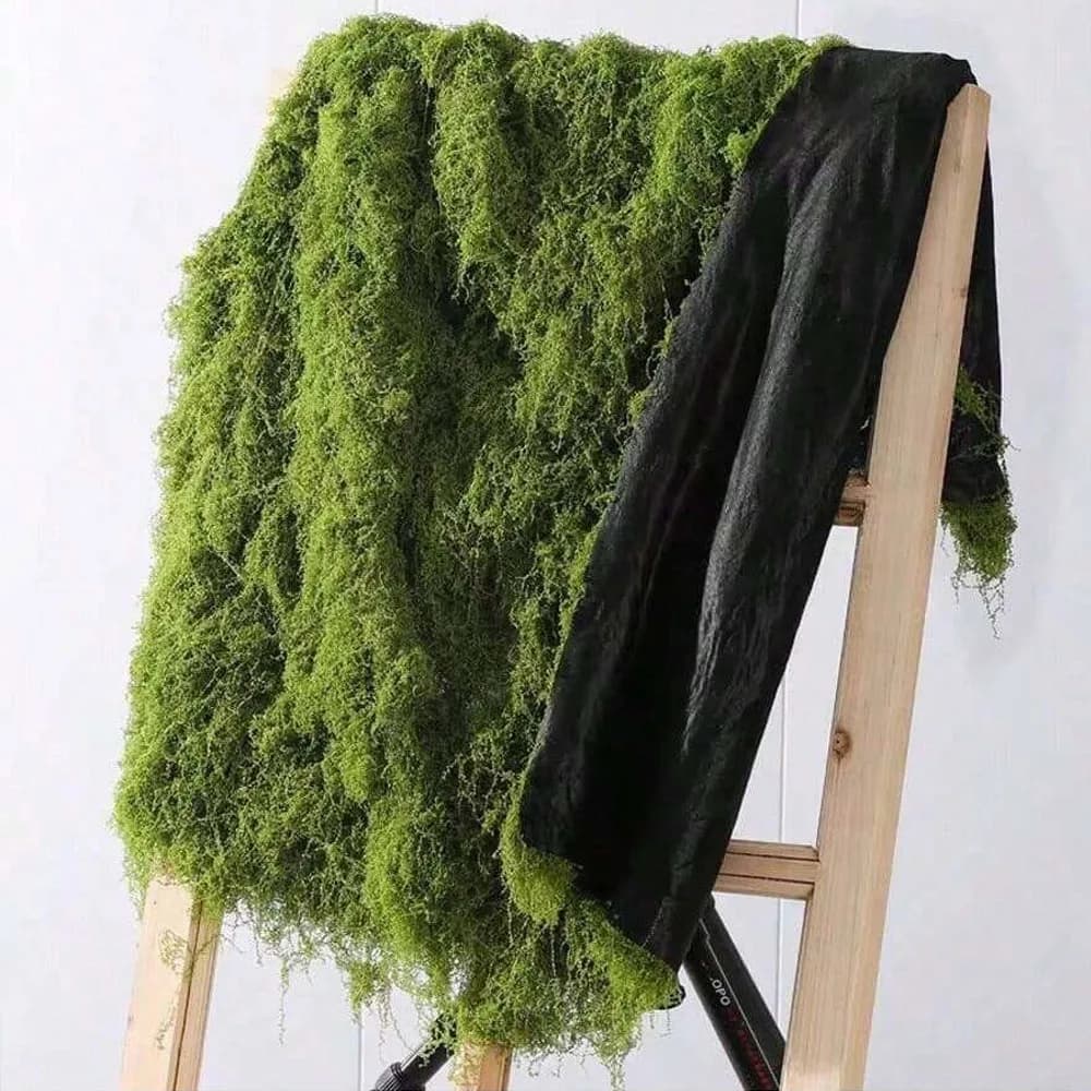 1*1m Fine Musk Craftsmanship FAI FROM YOU Grass Artificial Musk Preserved Musk Green Plants House Garden Decor Landscape Grass Finta