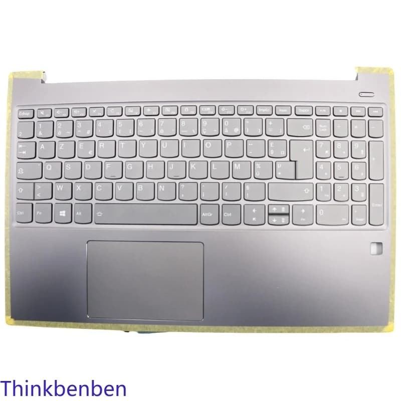 Cover superiore per tastiera francese FR, colore grigio ferro, con poggiapolsi per laptop Lenovo Ideapad 720S -15 15IKB 5CB0Q62207
