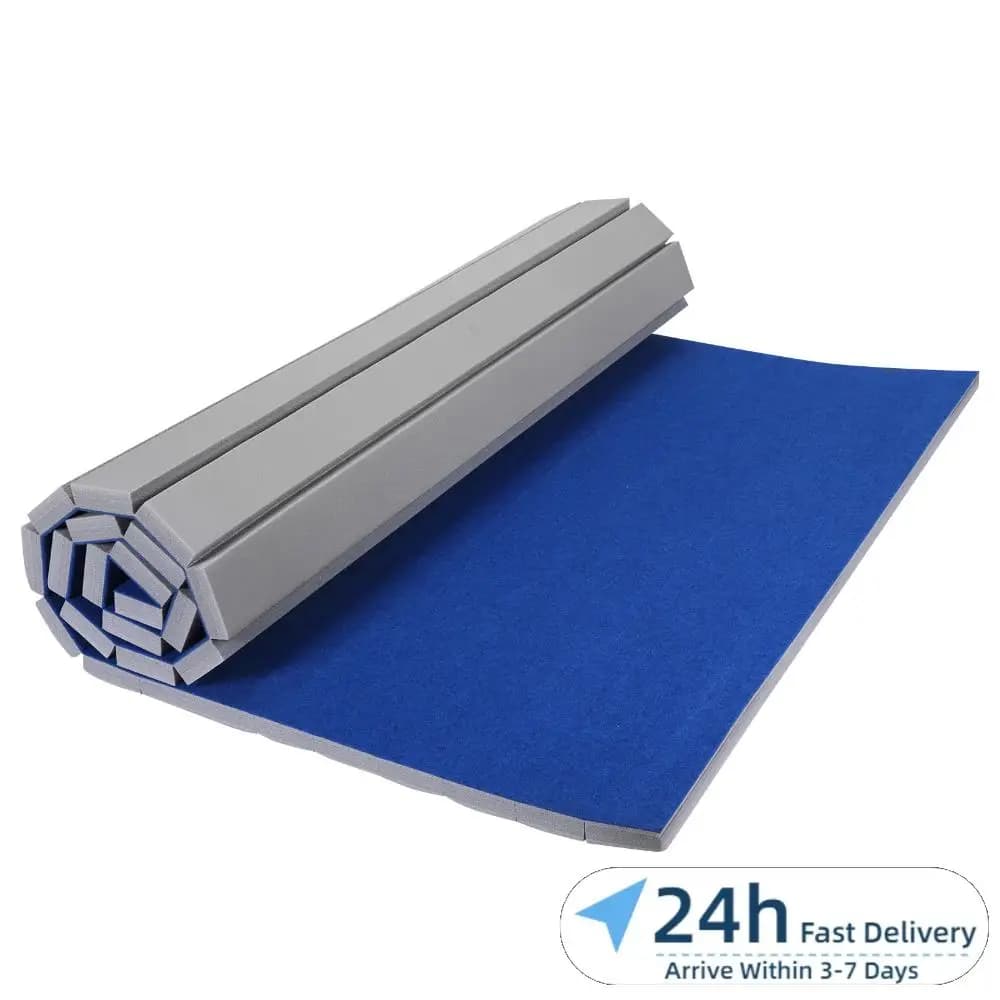 Exercise Mats in Gym 300x180x4 cm, Extra Mats with Non-slip Surface for Yoga, Fitness, Pilates, Martial Arts
