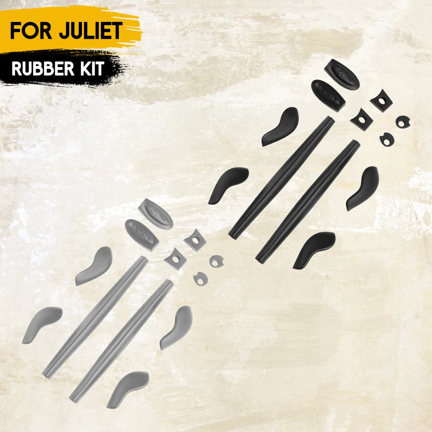Silicone Earsocks Nose Pads Replacement Rubber Kit for Oakley Juliet X-Metal Frame/Juliet Plasma Frame/Juliet 55mm Sunglasses