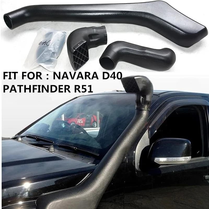 New automatic air intake snorkeling kit suitable for Nissan Navara D40 Phthfiner R51 2004-2010