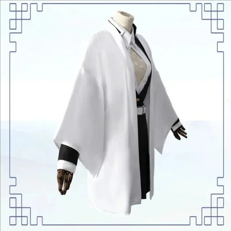❤2026✚Anime Kanroji Mitsuri Cosplay Costume Kimono Haori Dress Wig Clothes Halloween Costume for Adult◀