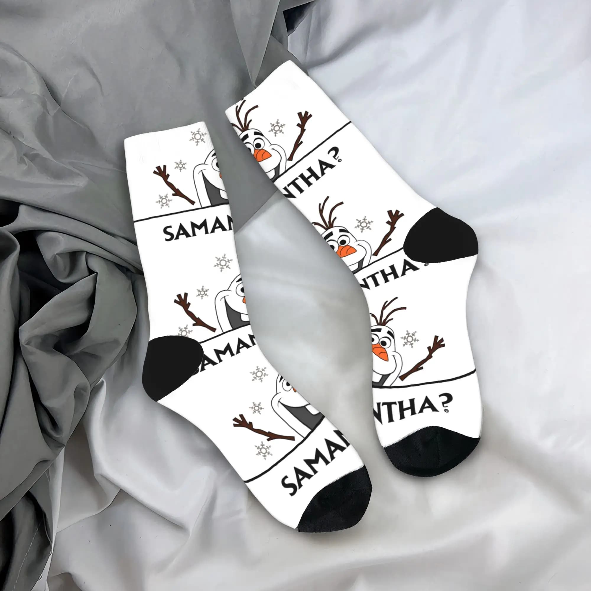 Olaf Socks, Winter Korean Socks for Men, Quality Design, Climbing Socks