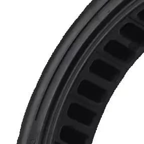 Pneumatico Solido 14x2.50 (2.50-10) Antiforatura in Gomma per Scooter Elettrico Bici - Ricambio Senza Camera d'Aria