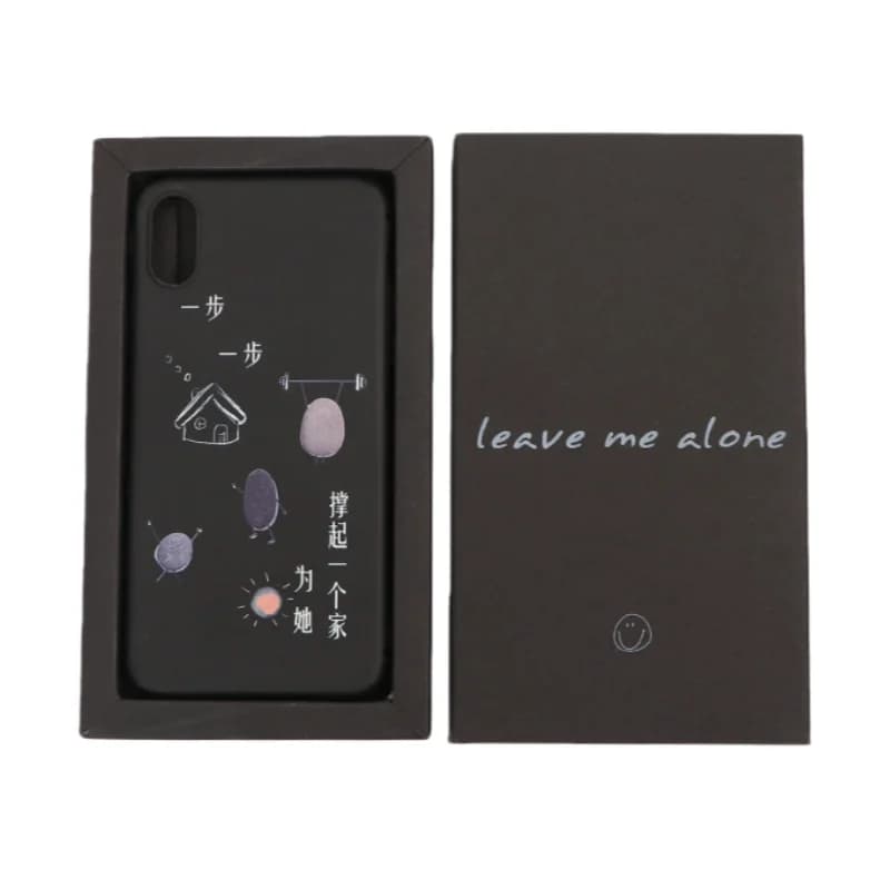 Scatola per cassetti con logo con stampa personalizzata da 500 pezzi per iPhone 16 17 Pro Max Plus Air Custodia per cellulare Scatole pieghevoli universali a10