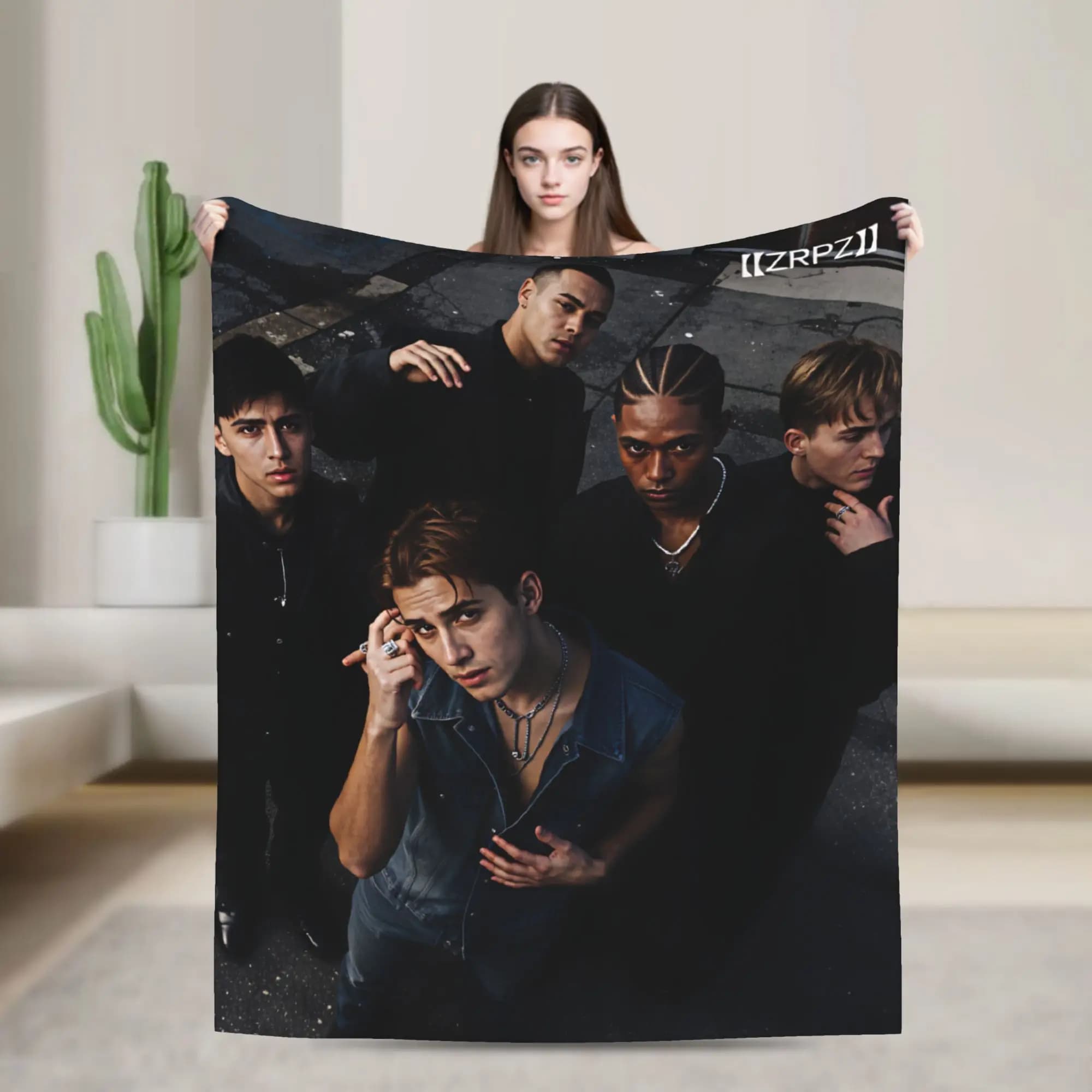 Band Santos Bravos Blanket Warm Soft Novelty Plush Throw Blanket For Couch Bed Travel Flannel Bedspread Bed Cover