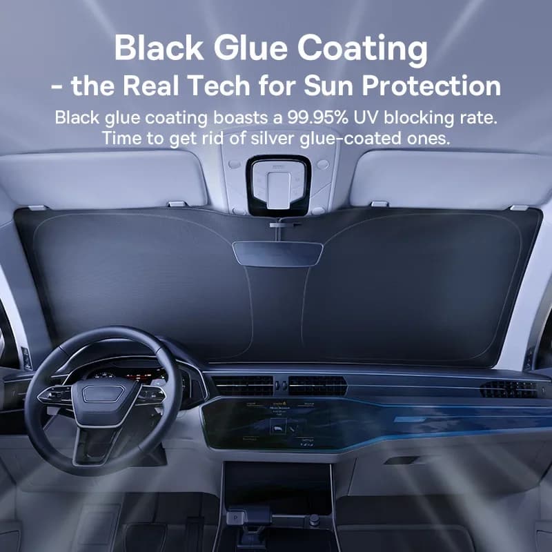 For Model Y Juniper For Tesla Front Windshield Sunshade Thicken Sun Shade Model 3 X S Anti-UV Shading Screen Cover