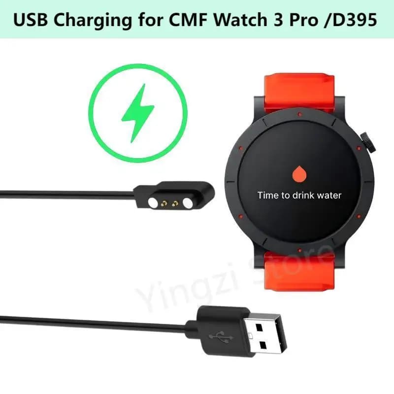 Per CMF Watch 3 Pro 2 Cavo di ricarica Orologio Cavo di ricarica USB magnetico Adattatore Dock per CMF di Nothing Watch Pro D395 Accessori
