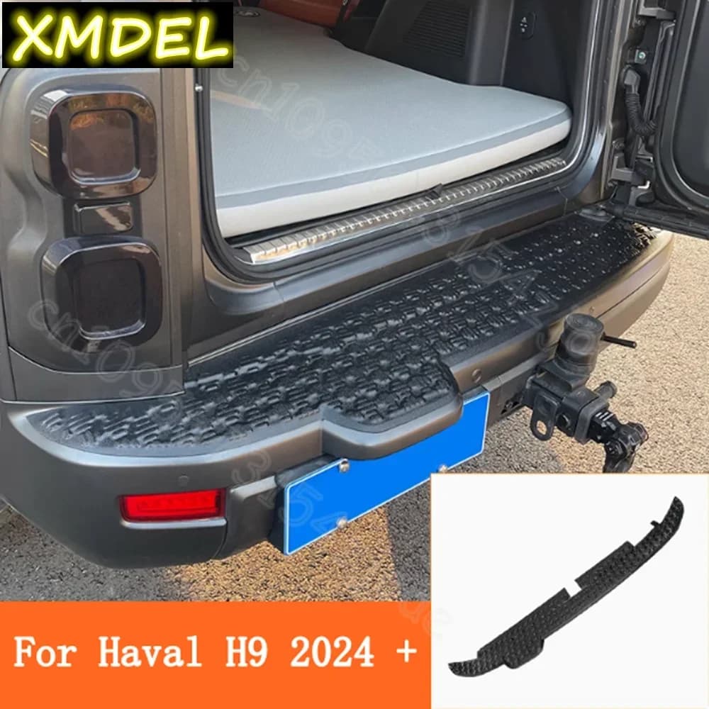 Per Great Wall GWM Haval H9 2024+ Accessori Decorativi Adesivi Protezione Paraurti Posteriore e Copertura Bagagliaio