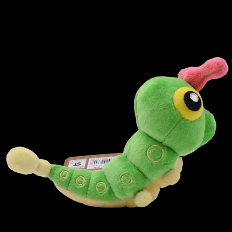 Green Plush Caterpillar, plush, collection All Star Birthday Children Boys Girl Gift Decor 5 Inch