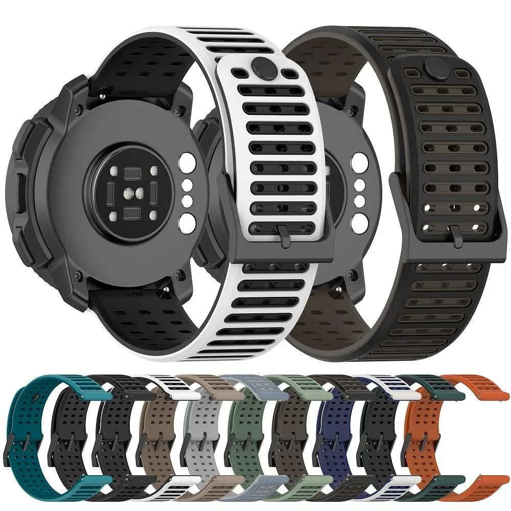 Cinturino da 22mm per Suunto Vertical 2 RACE 2/Run/Ocean/Suunto 5 9 Peak Pro Garmin Venu 2 3/Forerunner265 Bracciale per Orologio