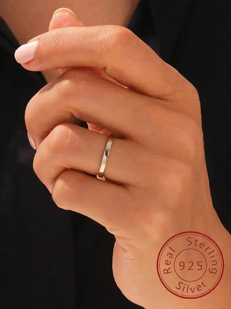 925 Sterling Silver Fashion Classic Ring For Women Engagement Wedding Anniversary Daily Wear Luxury High Quality Fine Jewelry