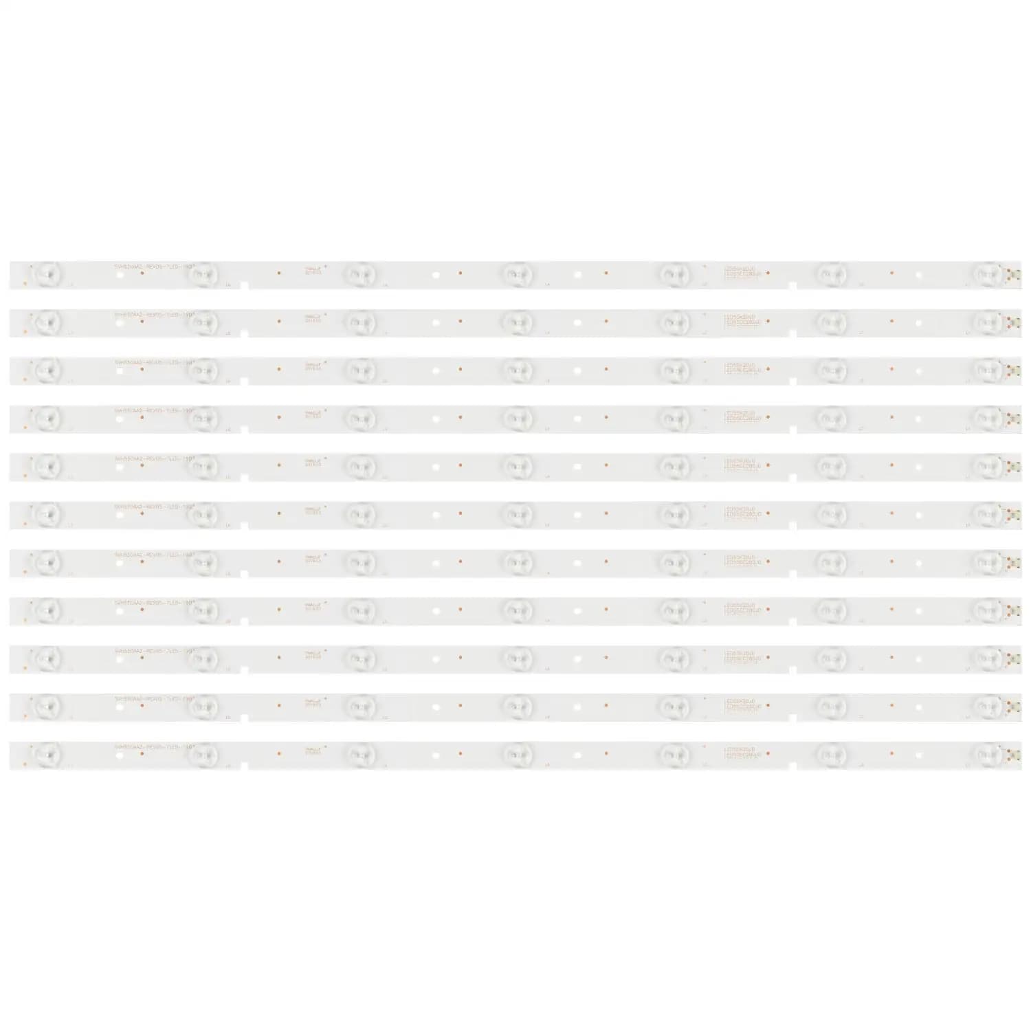11pcs LED Strip For SVH550AA2 SVH550AB1 55K23D9W 55K23DGW HD550DF-B57/S0 55K20PG HD550DF-B51