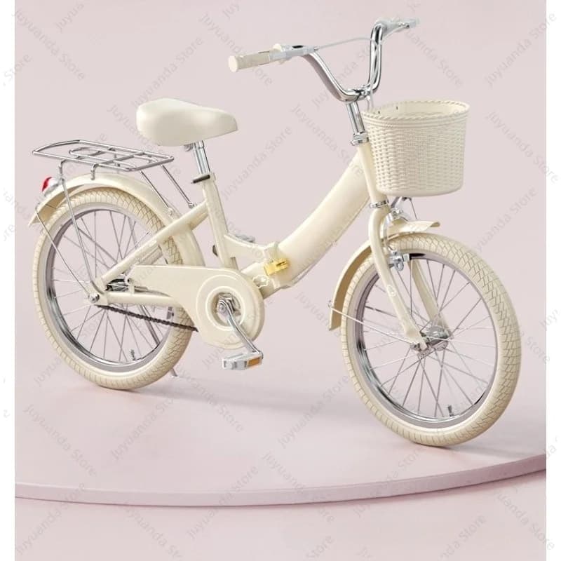Children's Bicycle 8-10-12-13 Years Old Stroller Foldable 20-22 Inch Student Bike Boys and Girls Cycling