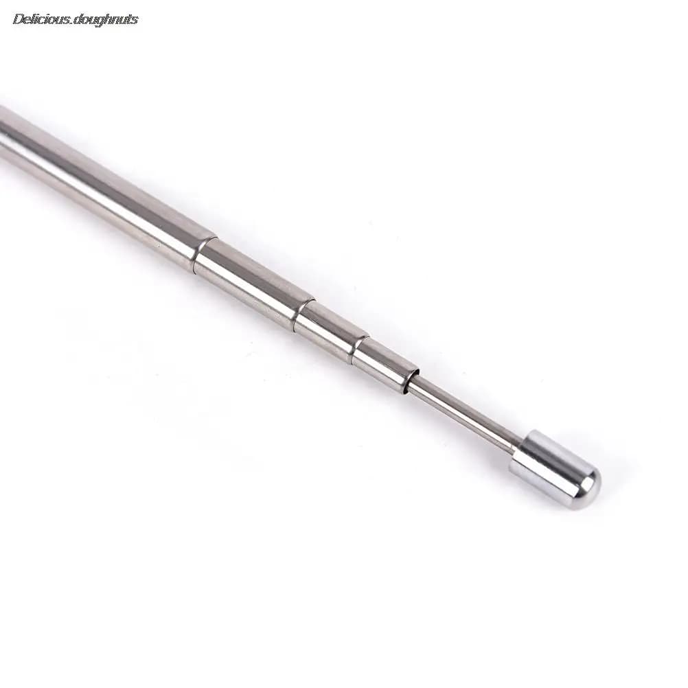 1 pz 6/7 sezione puntatore penna strumento bastone in acciaio inox telescopico penna a sfera magica scuola materna insegnante fornitura di istruzione