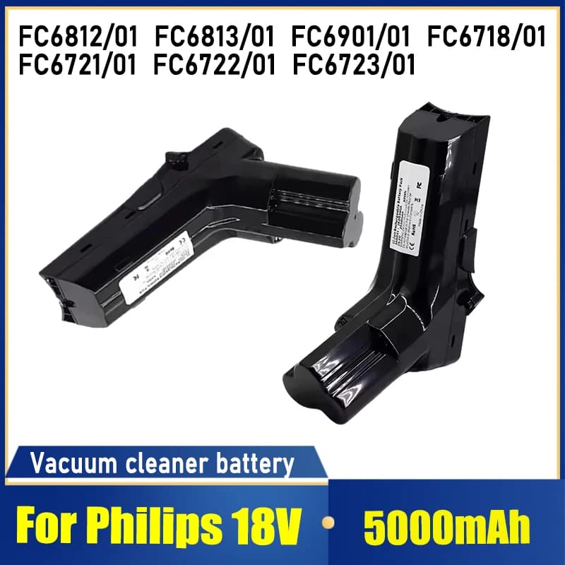 For Philips vacuum cleaner IP827 FC6822/01 FC6812/01 FC6812/814 IP822, 18V battery replacement