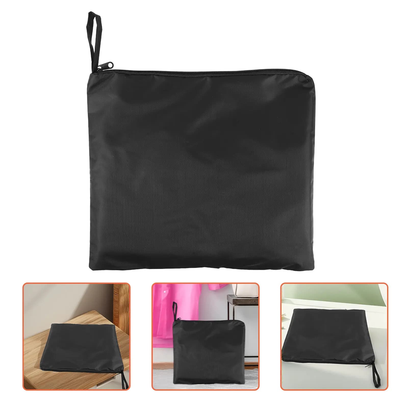 Raincoat Organizer Storage Bag Waterproof Oxford Cloth Lightweight Foldable Portable Travel Drawstring Laundry Gym Clothes