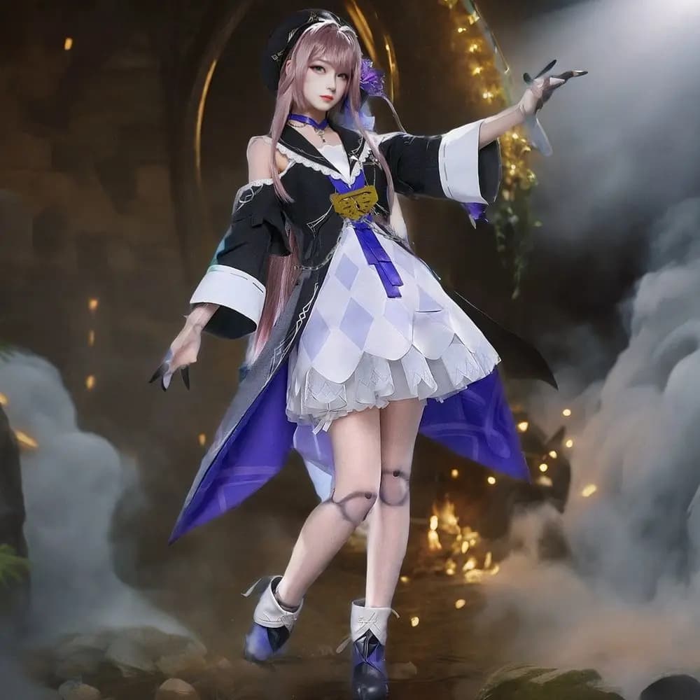 Gioco Herta Cosplay Honkai Star Rail Costume Cosplay Gioco Cos Honkai Star Rail Cosplay Genius Society Herta Costume 2025