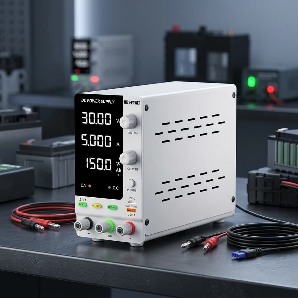 RUZIZAO Factory Wholesale 30V 5A Adjustable DC Mobile Power Supply 12V 24V Adjustable Voltage Regulator Battery Charger OCP