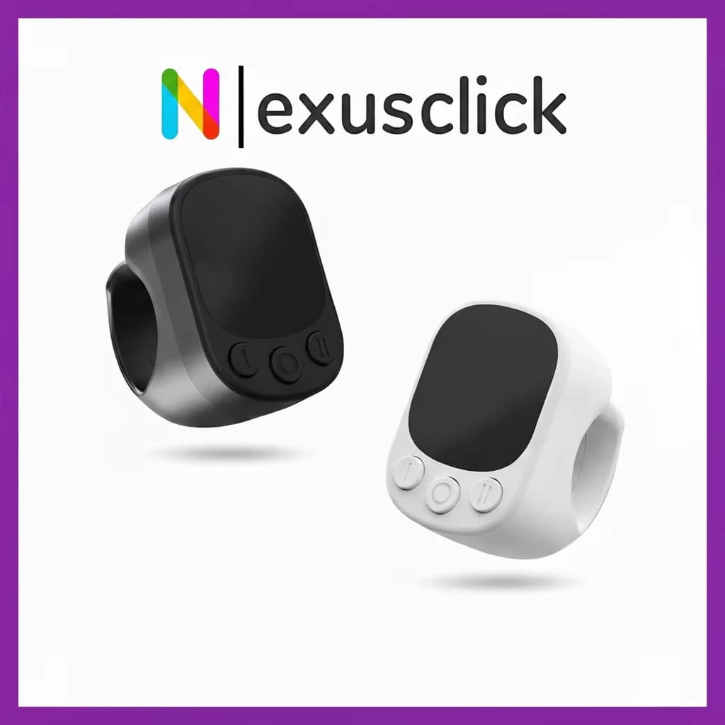 Bluetooth Wireless Finger Ring Wearable Mouse Scroller E-Book Page Turner Camera Shutter Mini Mouse For Smart Phone Android iOS