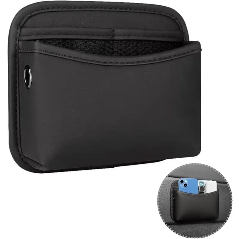 Portaoggetti per auto Sedile posteriore Impermeabile e antivegetativo per borsa Seggiolino auto Gap Filler Organizer Accessori interni Contiene telefono