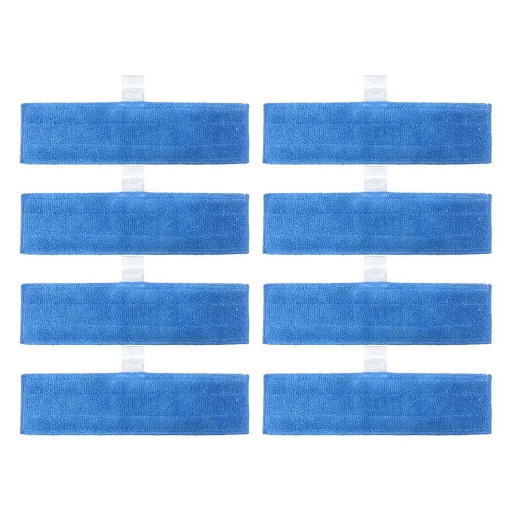 HOT! 8 Pcs Washable Reusable Microfibre Mop Cloths for Polti Moppy Steam Engine Household Cleaning Accessories
