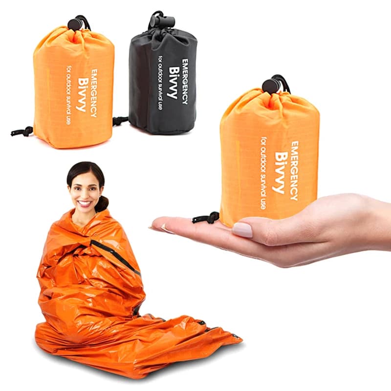 diF diSacco to Ultra Emergency Thermal Pelo Waterproof in Mylar, Light Covers for Survival, Thermal Pelo Bag for Camping