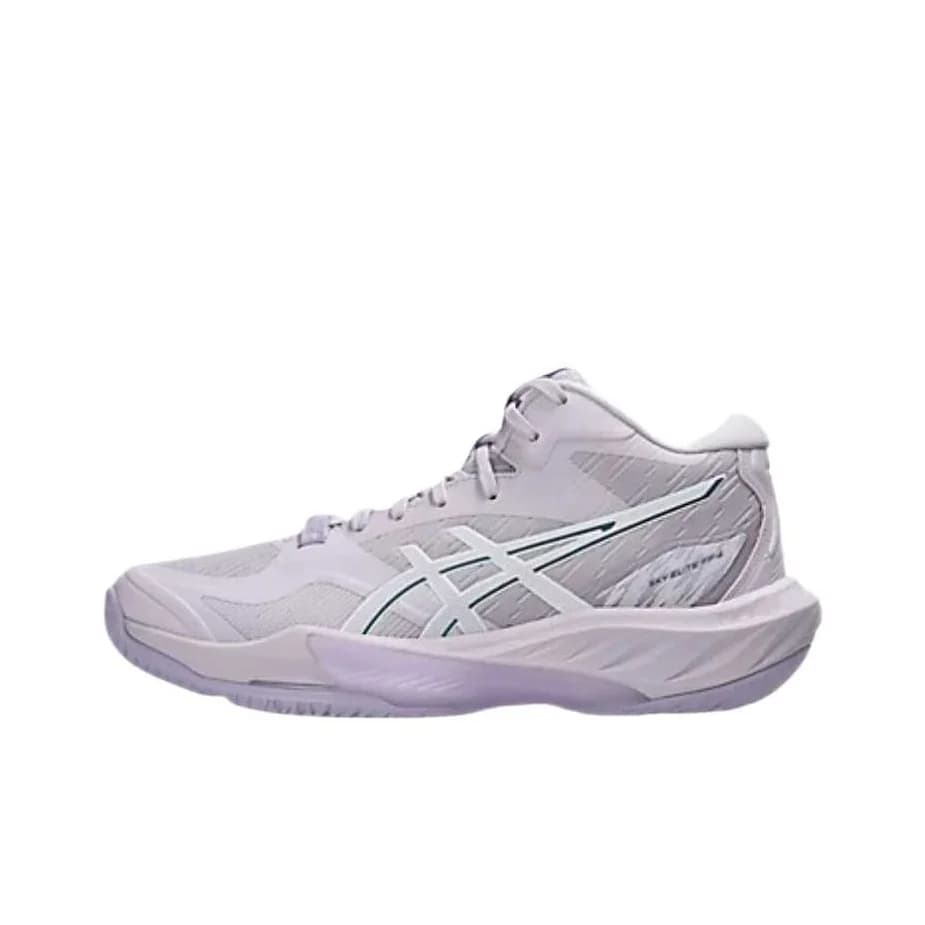 ASICS SKY ELITE FF MT 4 Volleyball Shoes Women's Mid Top Purple 1052A091-500