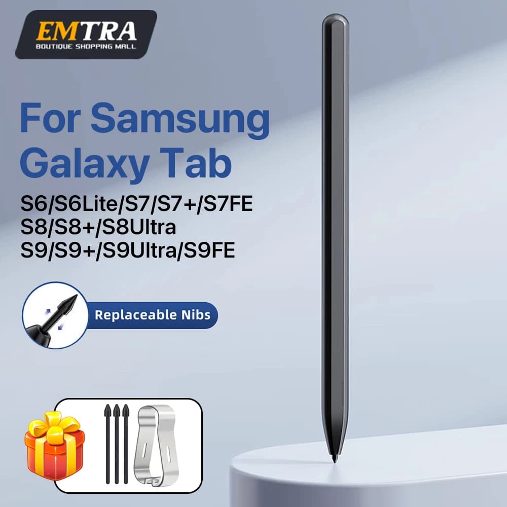 EMYRA Tablet Pen Stylus Touch Pencil S Pen for Samsung Galaxy Tablet Tab S8 S9 S9FE S7 FE S6 Lite S7+ S8+ Touch Pen