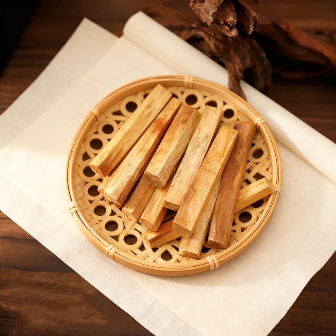 Palo Santo Sticks Natural Incense Sticks Purifying Healing Stress Relief Wooden Aroma Diffuser Stick for Home Living Room Office