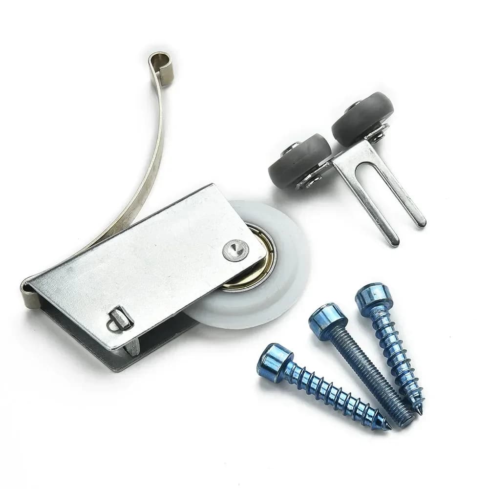 Rulli per ante scorrevoli per guardaroba ruote puleggia raccordi per porte scorrevoli per armadio leggero Hardware per porte scorrevoli per bagno