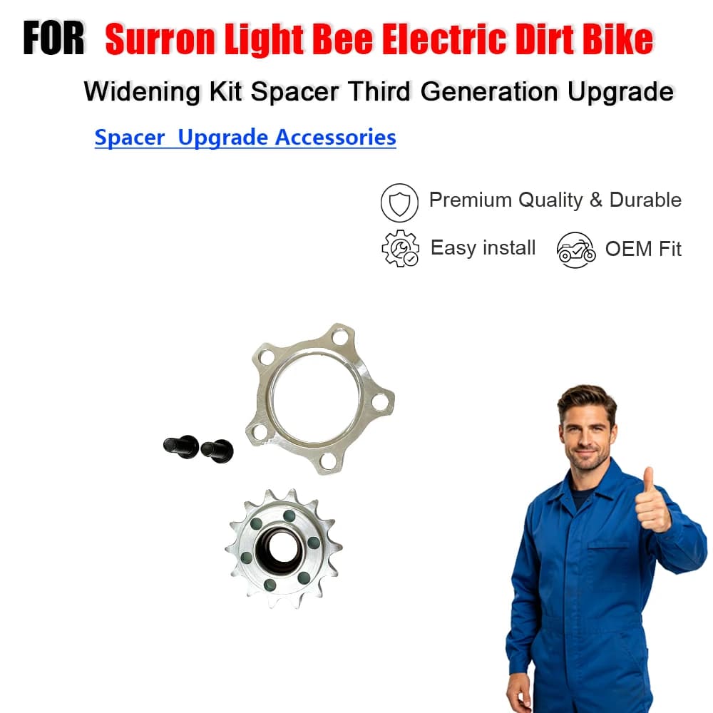 Widening Kit Spacer for Surron Light Bee Electric Dirt Bike Third Generation Upgrade Accessories