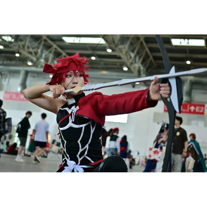 DY2025Fate Stay Night Archer Emiya Red A Bow e Freccia Puntelli Modello Cosplay Anime Costume Party