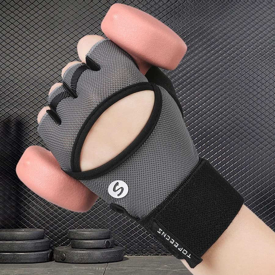 Fitness Gloves, Extended Bracelets for Men and Woman Outdoor, Fitness Protection, Cycling, Horizontal Bar, Non-slip Exercise,