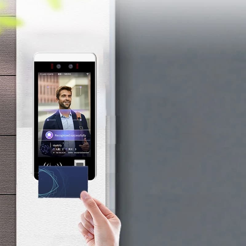 Sistema di Controllo Accessi Biometrico ZJZ con Riconoscimento Facciale, API Android, SDK, TCP, NFC/RFID, Terminale con Scansione Impronte Digitali