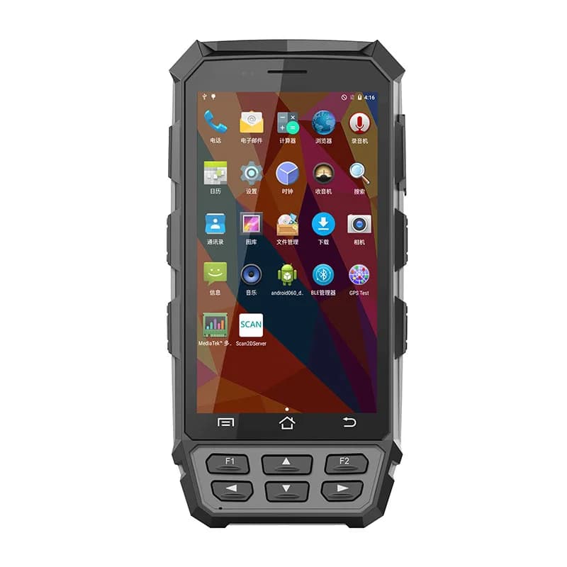 Lettore RFID mobile wireless LF/HF/UHF Lettore/scrittura di schede NFC portatile Android con controllo accessi per lettore di impronte digitali Controllo biglietti