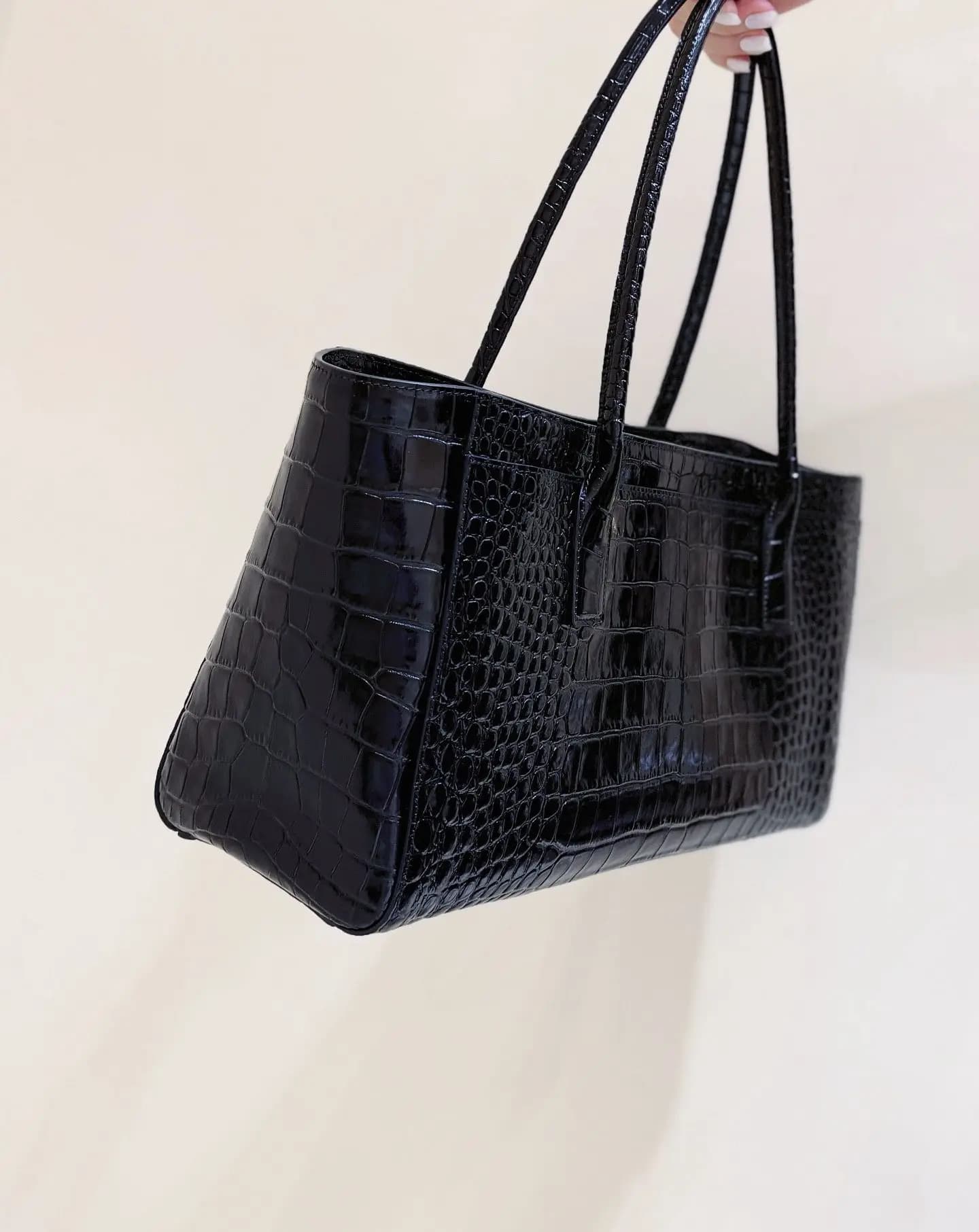Travel Essential Fashion Versatile Anti-scratch Leather Shoulder Tote Detachable Strap Hand Carry Purse Women Shoulder Tote Crossbody Satchel Universal All-match Outdoor Casual Bag