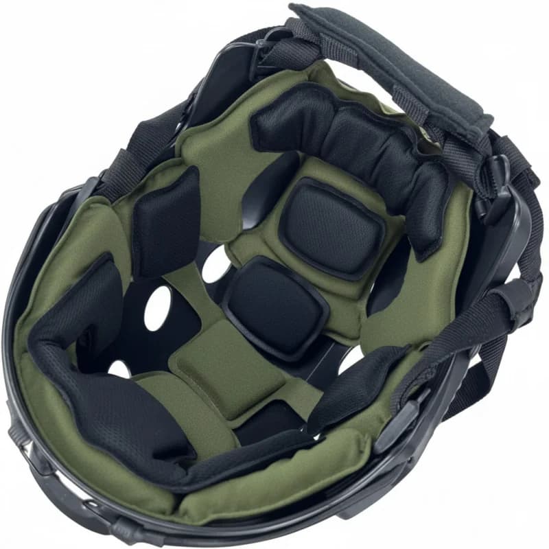 Set di cuscinetti in memory foam per casco tattico universale – Inserti protettivi per caschi FAST/MICH/ACH/USMC/PASGT