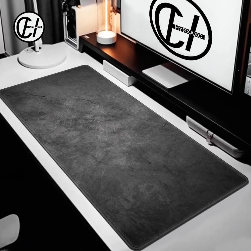 Mouse mat series grey 1200x600mm overlock Large xxl mouse mat black desktop keyboard mat gray series