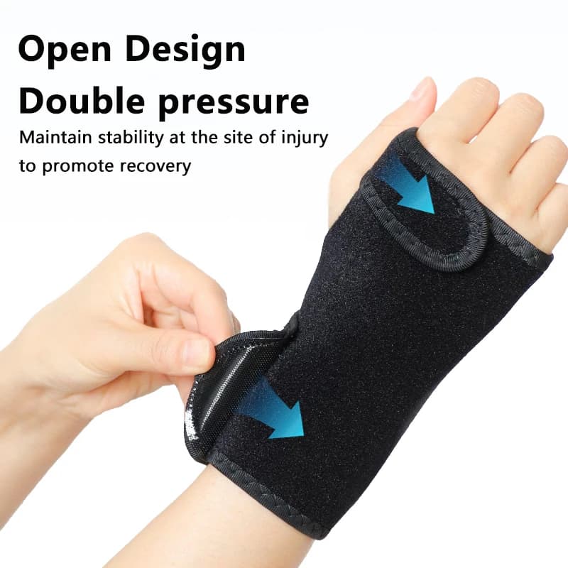 1 pz regolare stecca distorsioni artrite fascia fasciatura ortopedica mano tutore supporto per il polso stecca per dito tunnel carpale tutore per il polso