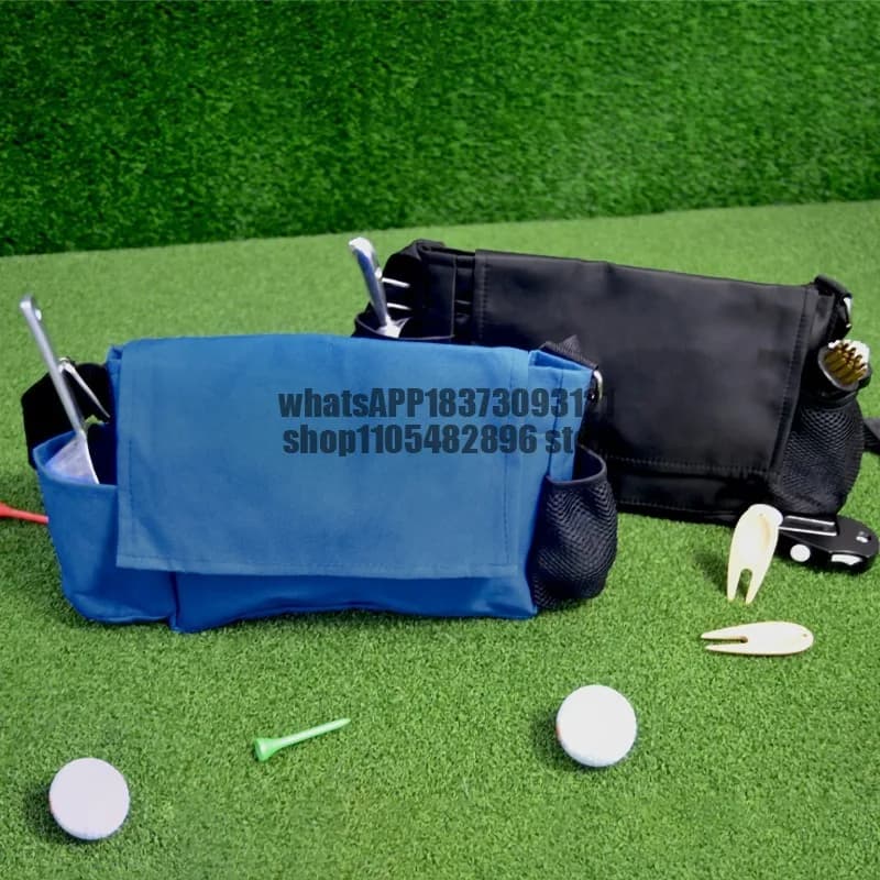 Golf Caddy Sandbag Course Sandbag Shoulder Waist Tool Bag Ball