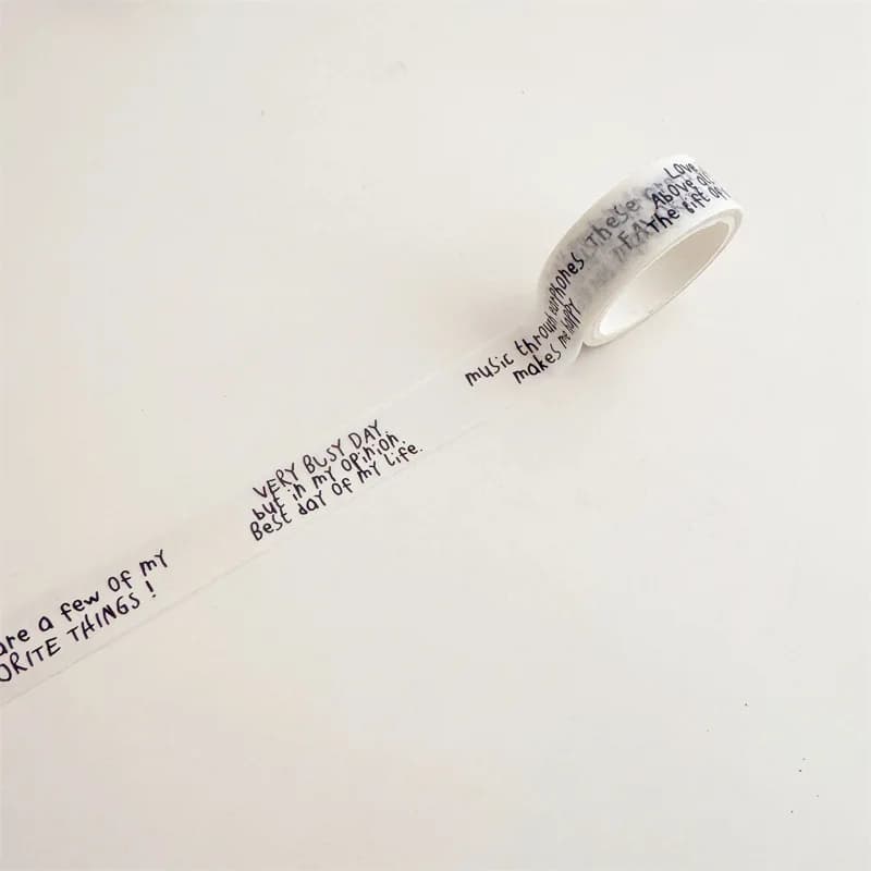 5 Meter Korean Ins Washi Tape Cute Kuromi Dog Dolphin Pattern Decorative Masking Tape for Diary Planner DIY Sticker Roll