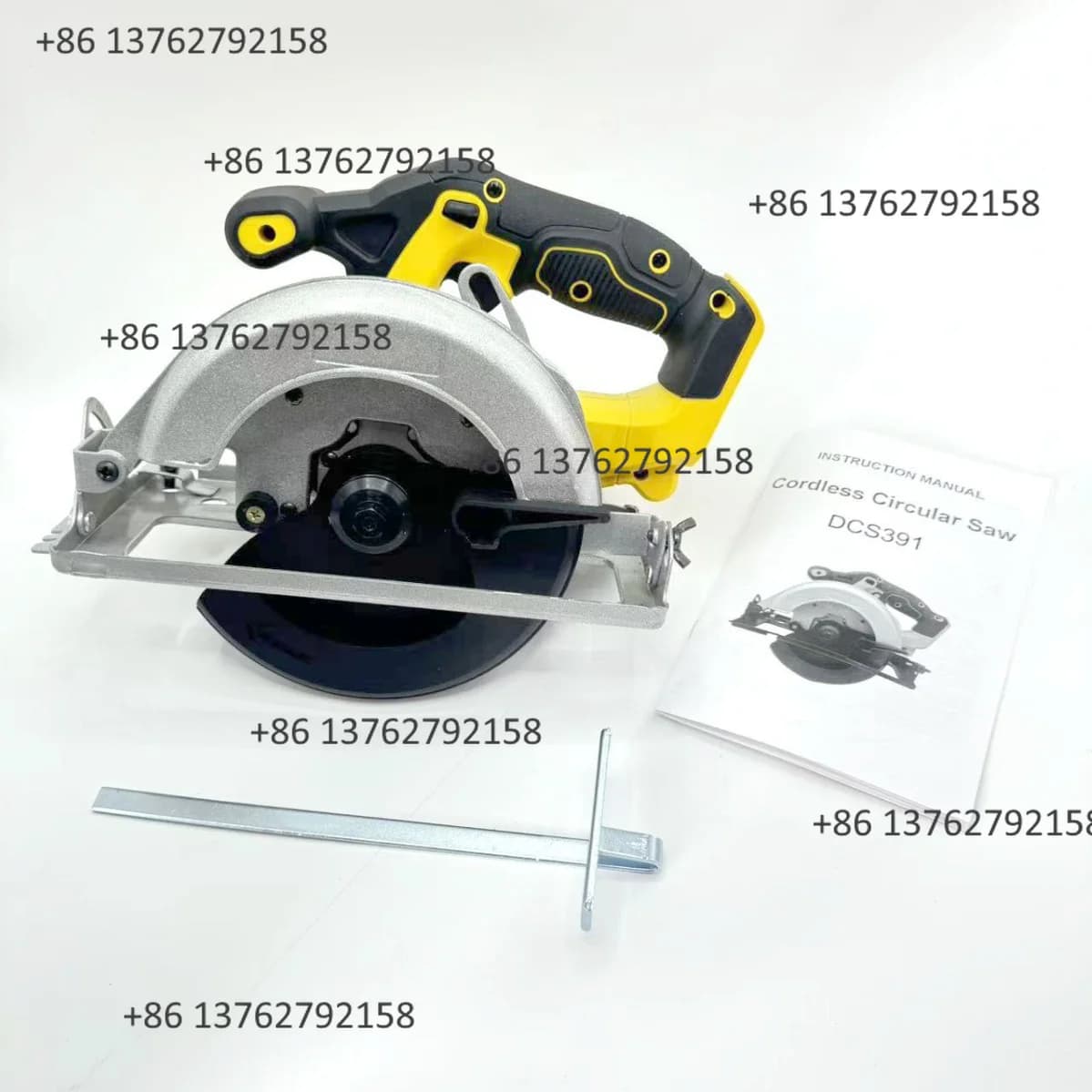 7 Inch Brushless Cordless Circular Saw 0-45° Bevel Cutting Woodworking Board Cutting Machine Compatible