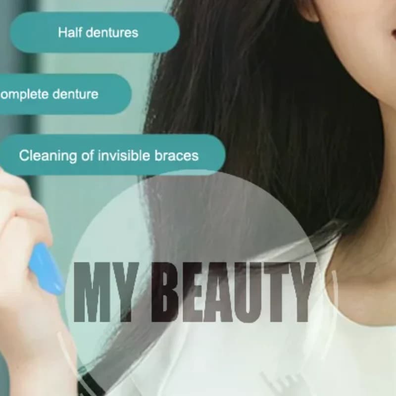 1/5Pcs Double Sided Denture Toothbrush Invisible Braces Cleaning Brush For Men Women False Teeth Brush Oral Cleaning Tools