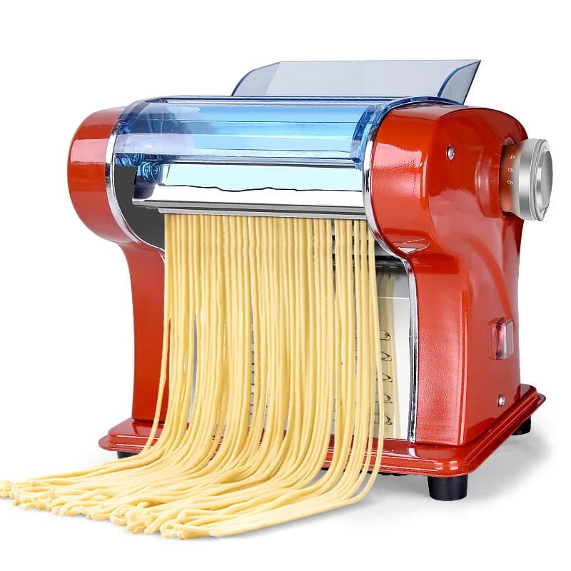 Macchina per Pasta Domestica, Impastatrice per Ravioli, Macchina per Arrotolare, Macchina Elettrica per Pasta, Tagliatrice per Noodle