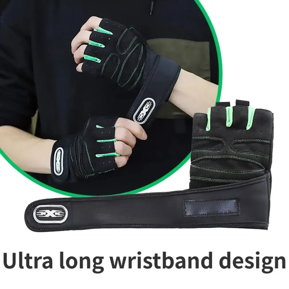 High Quality Gym Fitness Gloves for Gym Anti-slip Sports Training Gloves Fishing Gloves for Wrist Protection Man Woman